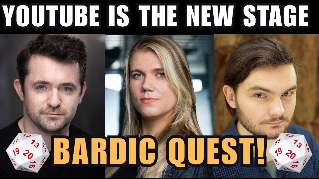 Featured image for “LIVE: The Cast of Bardic Quest. The Future of Livestreaming D&D Games.”